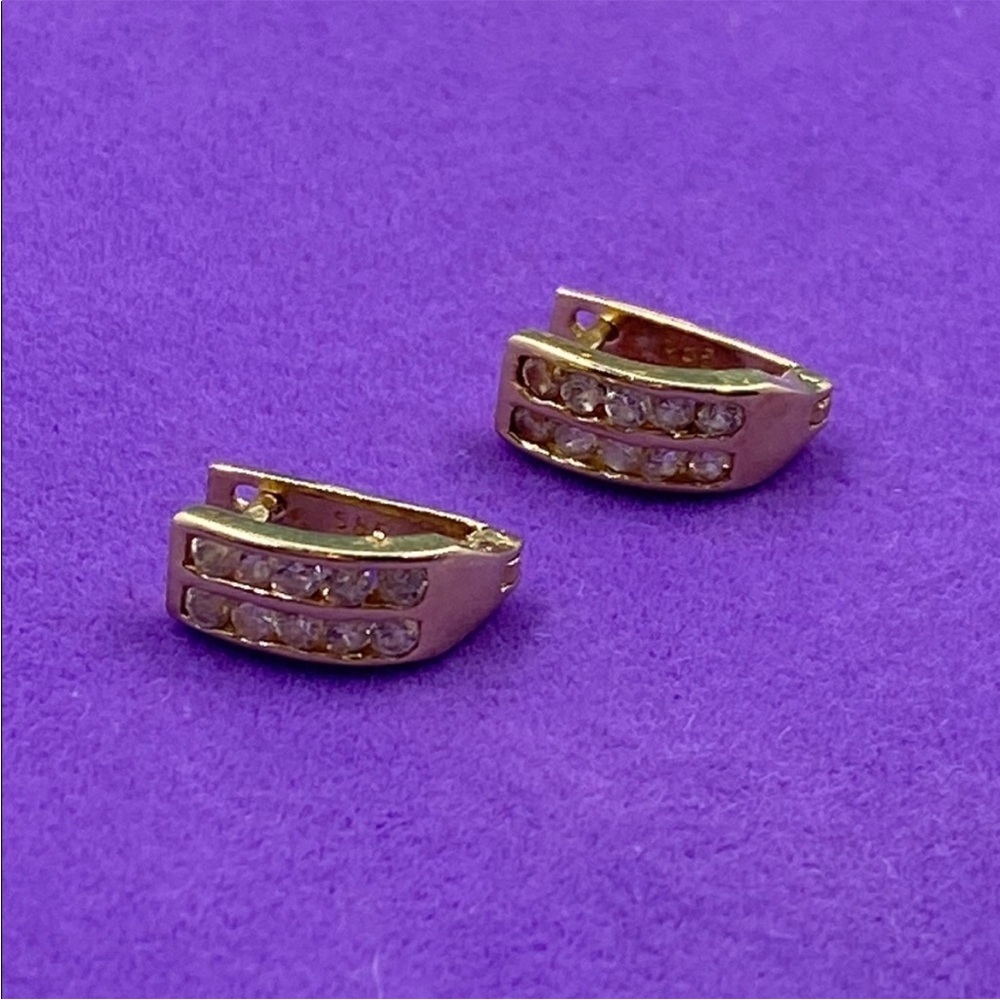 Elegant Gold 14k Earrings